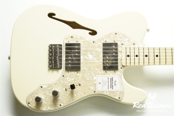 Made in Japan Traditional 70s Telecaster Thinline - Olympic White